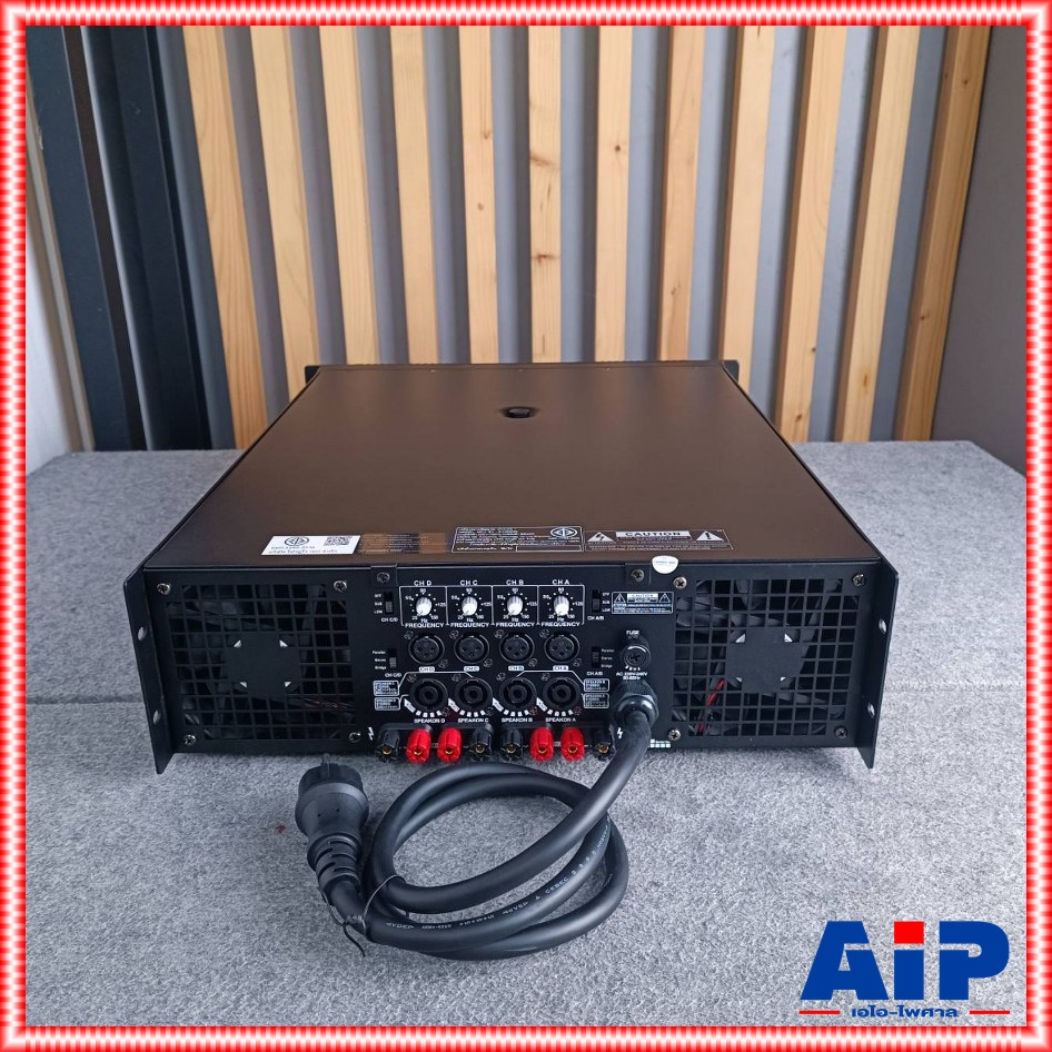 PROEUROTECH MA-41000Q POWERAMP โปรยูโรเทค เพาเวอร์แอมป์ แอมป์ขยายเสียง เครื่องขยายเสียง MA 41000Q MA41000Q เอไอ-ไพศาล