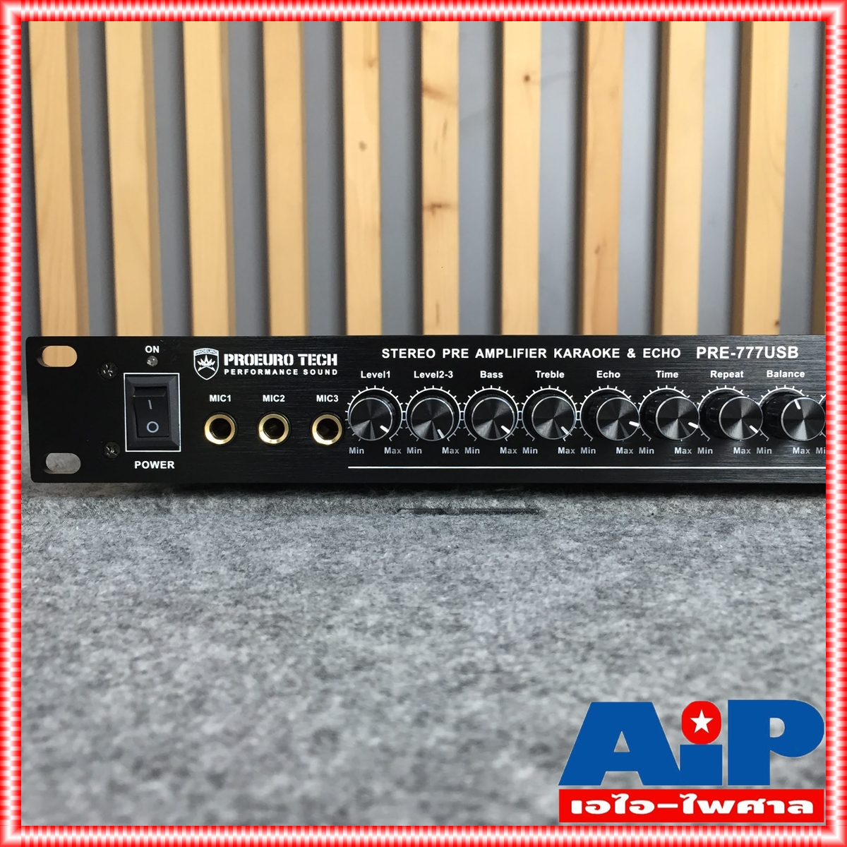 PROEUROTECH PRE777USB ปรีคาราโอเกะ บลูทูธ ปรีแอมป์ ปรีแอมป์บ้าน ปรีแอมป์แยกซับ ปรีแอมป์บลูทูธ pre 777 เอไอ-ไพศาล