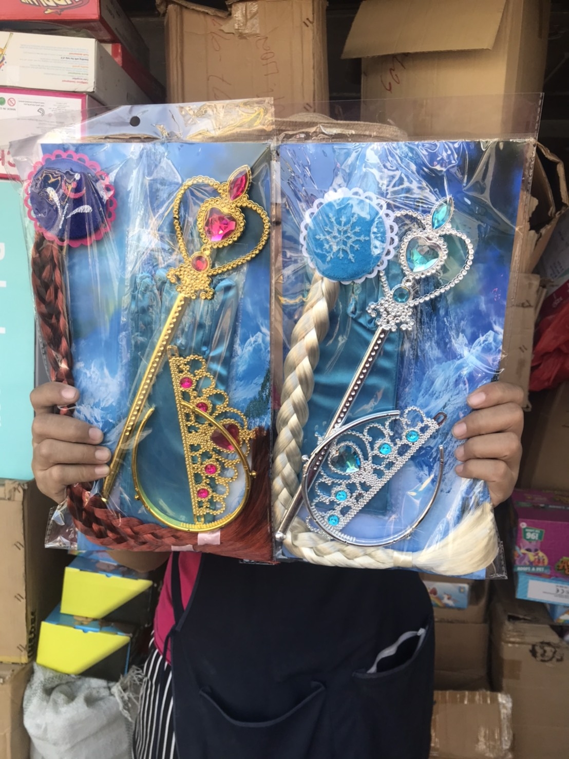 2115-2 ของเล่นเซ็ตผมมงกุฎโฟร่เซ่น (ของใหม่แพ็คไม่สวย)ปลีกชิ้นละ sale