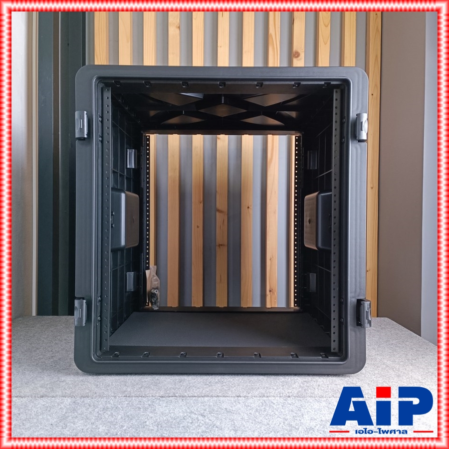 NTS PP-12U RACK ลึก20นิ้ว แร็คพลาสติก Polypropylene (PP) พลาสติกหล่ออย่างดี เอ็นทีเอส แร็คใส่อุปกรณ์ แร็คพีพี PP 12 U PP12U เอไอ-ไพศาล