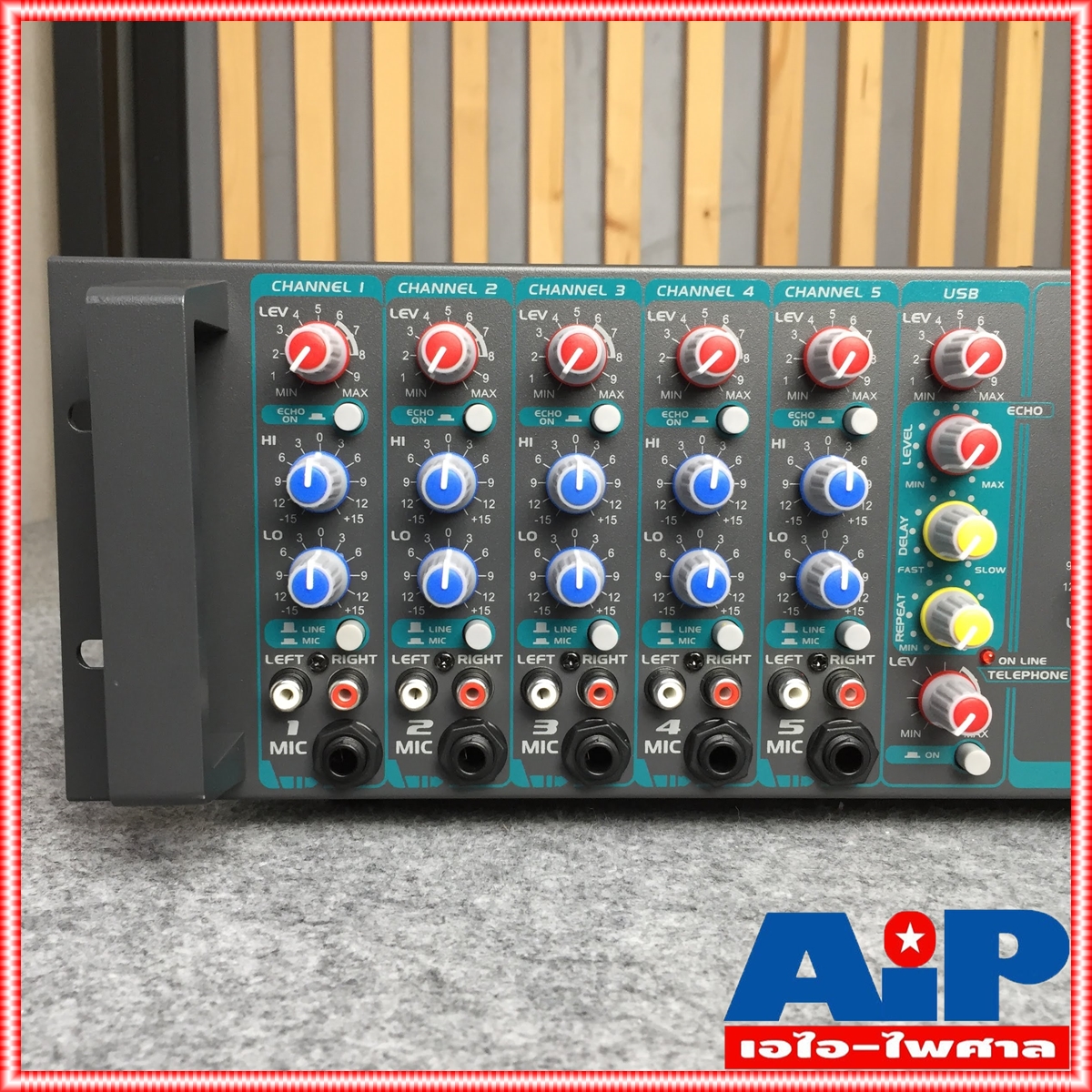 NPE MDA-800MT POWERMIXER+LINE+USB พาวเวอร์มิกเซอร์ เครื่องขยายเสียง กำลังขับ 500W MDA 800MT MDA800MT เอไอ-ไพศาล