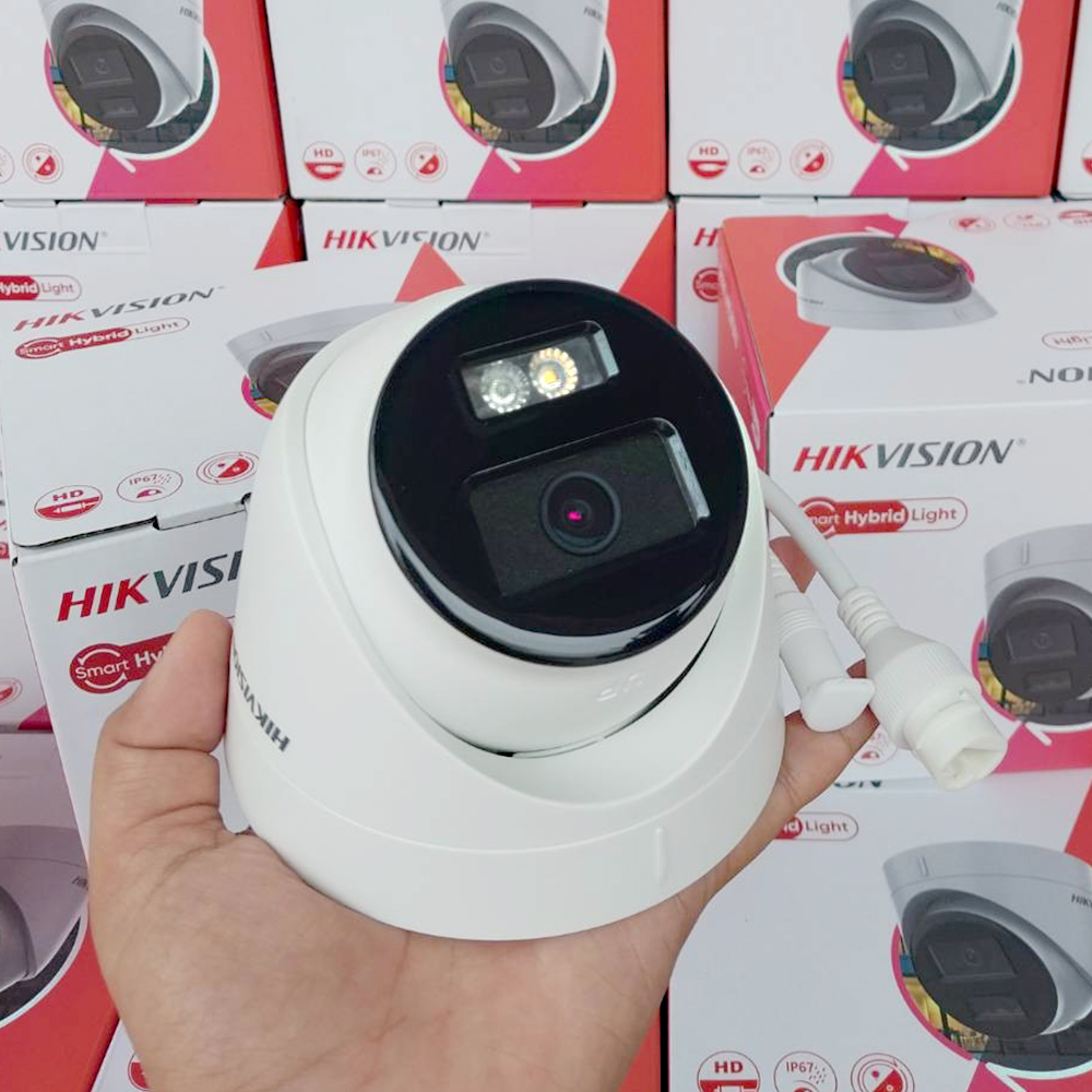 Hikvision DS-2CD1323G2-LIU 2MP 2.8mm กล้อง IP มีไมค์ในตัว ภาพสี 24ชม.