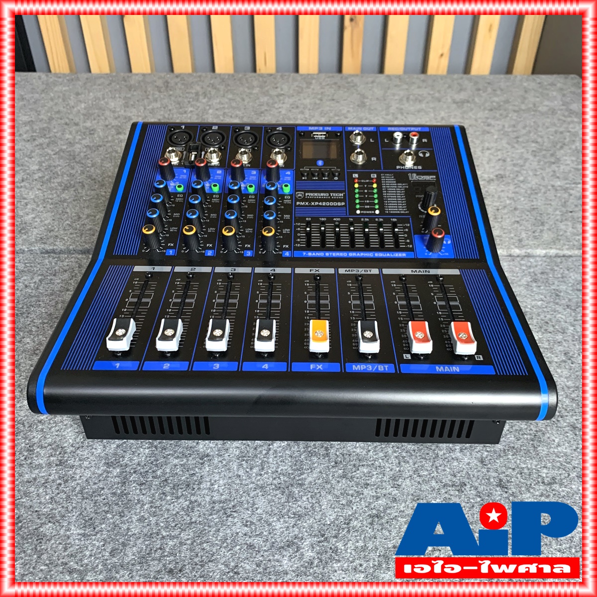 PROEUROTECH PMX-XP4200DSP POWERMIXER มิกซ์ มิกเซอร์ เพาเวอร์มิกซ์ PMX XP 4200 DSP เครื่องเสียง เครื่องปรับแต่งเสียง MIX PMX-XP4200