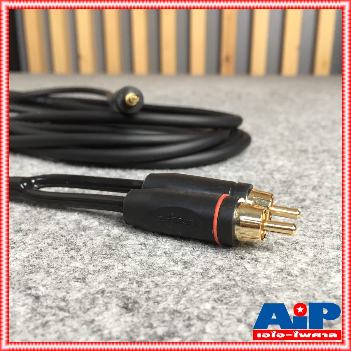 5เมตร TRST 3.5 to RCA 2 หัว LIDGE YM-359 สาย P.TR-ST - P. RCA x2 สาย TR-ST ออก RCA x2 5M YM359 สายสัญญาณสเตริโอ