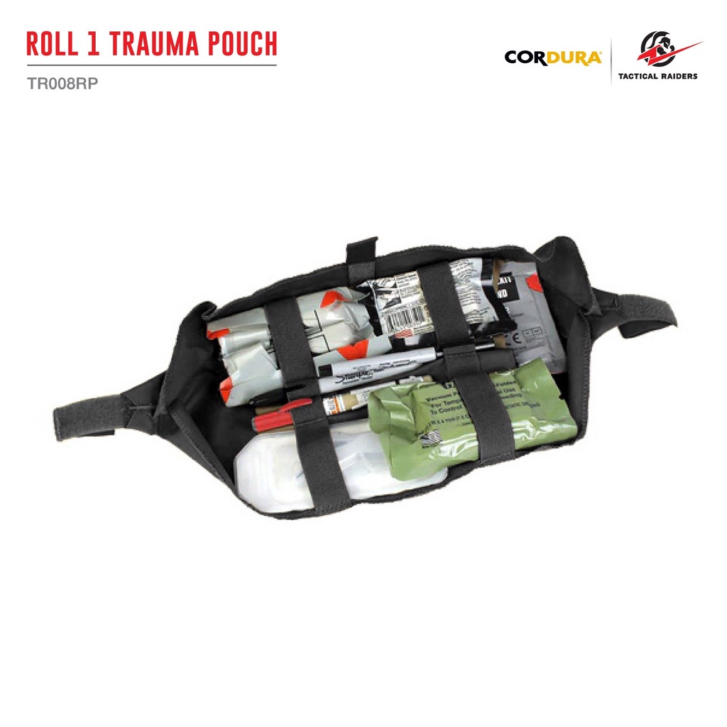 กระเป๋าเสริมติดเวส Roll 1Trauma Pouch [ TR008RP ] ( Tactical Rider )
