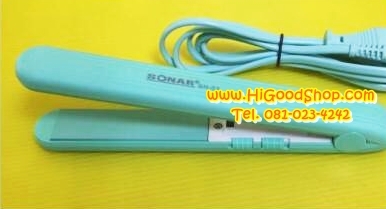 เครื่องหนีบตรง เครื่องหนีบผม สีพาสเทล ขนาดเล็ก กระทัดรัด พกพาง่าย SONAR (SN-03)