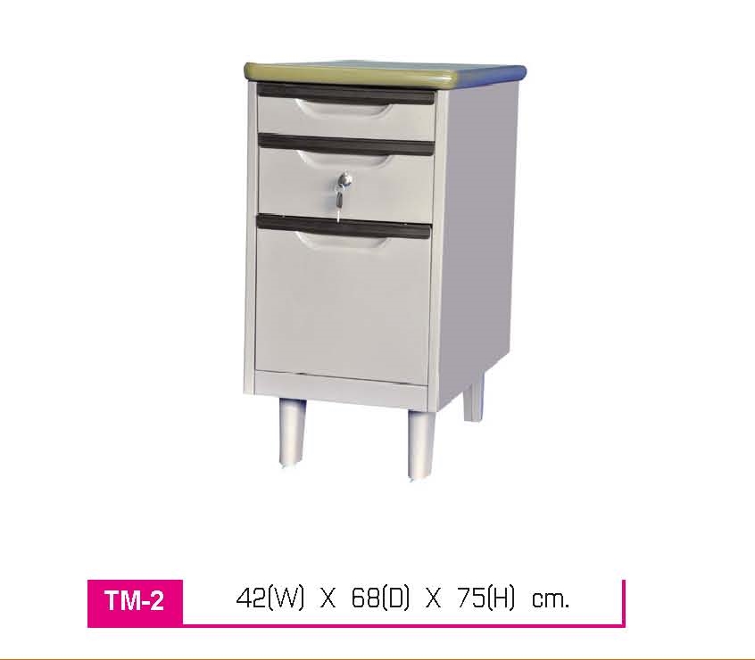 ตู้ข้างโต๊ะทำงาน ยี่ห้อElegant รุ่น TM4L