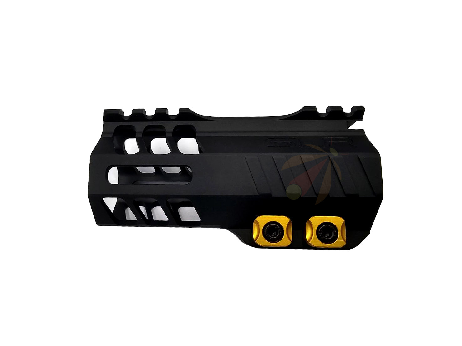 HONESTILL AR-15 M4 SLR M-LOK Handguard M Lock Lightweight Design Slim Free Float Aluminum Hand Guard Black (4.25")GD