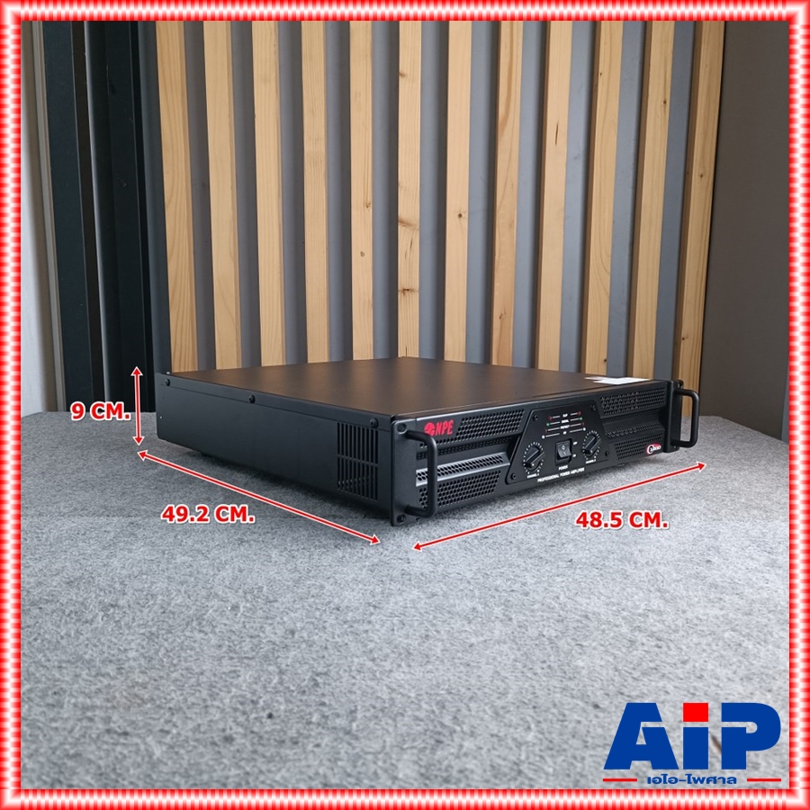 เพาเวอร์แอมป์ NPE C-1200 Power Amp เครื่องเสียงกลางแจ้ง C1200 POWERAMP C 1200 กำลัง 420Wx2 ที่4โอร์ม เอไอ-ไพศาล +++