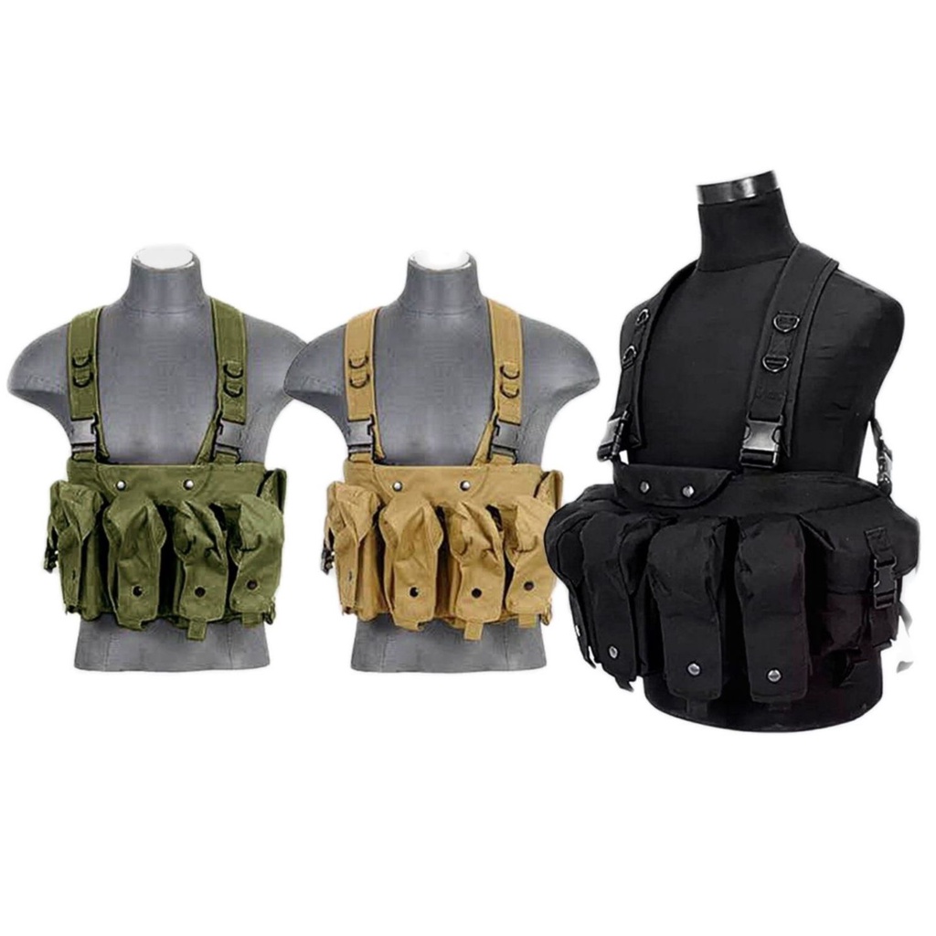 สายโยงบ่า AK Chest Rig﹝Tactical Vest﹞