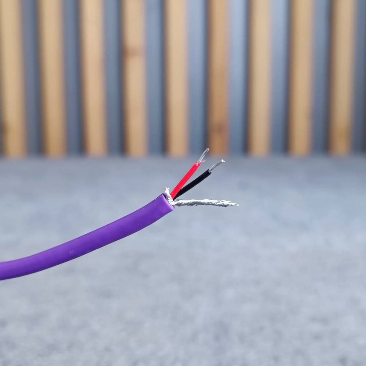 ขด50เมตร CM A-2402 สาย DMX สีดำ สายสัญญาณ AES/EBU Digital Audio 110 ohm A 2402 A2402 เอไอ-ไพศาล เอไอ-ไพศาล