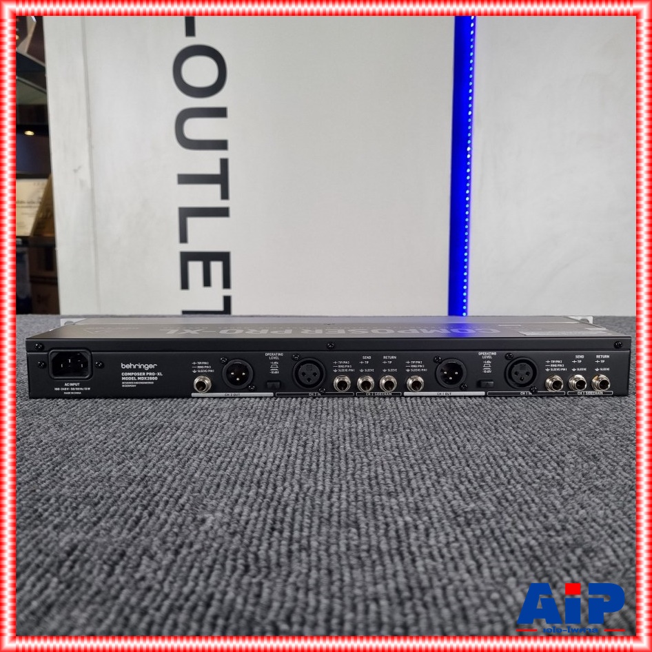 BEHRINGER MDX2600 COMPOSER +++ โปรเซสเซอร์ไดนามิกส์ คอมเพรสเซอร์ MDX-2600 MDX 2600 เอไอ-ไพศาล