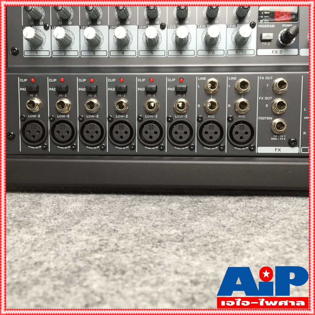 BEHRINGER PMP-1680S powermixer เพาเวอร์มิกเซอร์ 10 ช่อง 2x300วัตต์ 8 โอห์ม EQ 2x7 ช่อง PMP 1680 S PMP 1680S PMP1680S +++