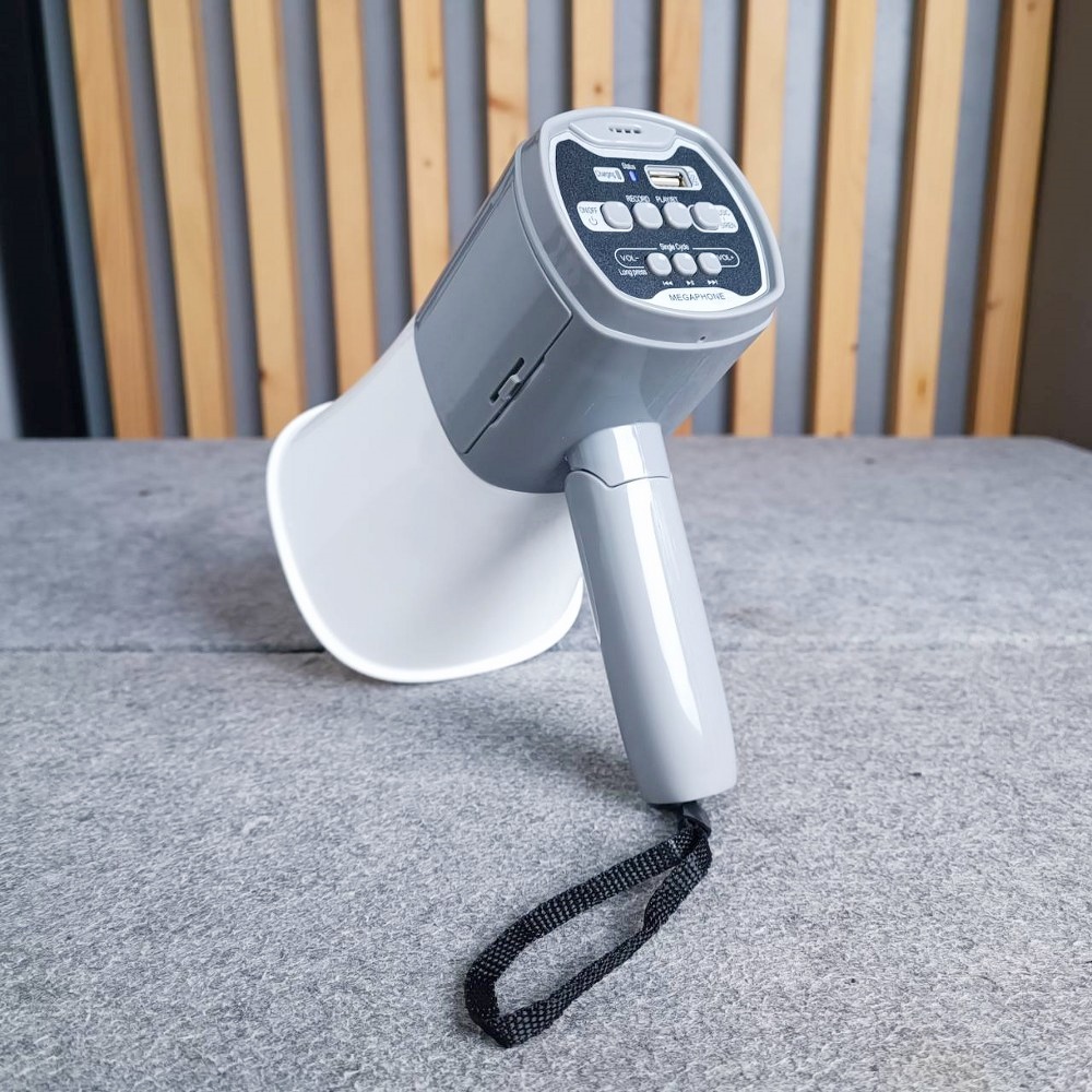 NPE SR-11 โทรโข่ง อัดเสียง ชาร์จแบตได้ USB Bluetooth Megaphone SR 11 SR11 เอไอ-ไพศาล