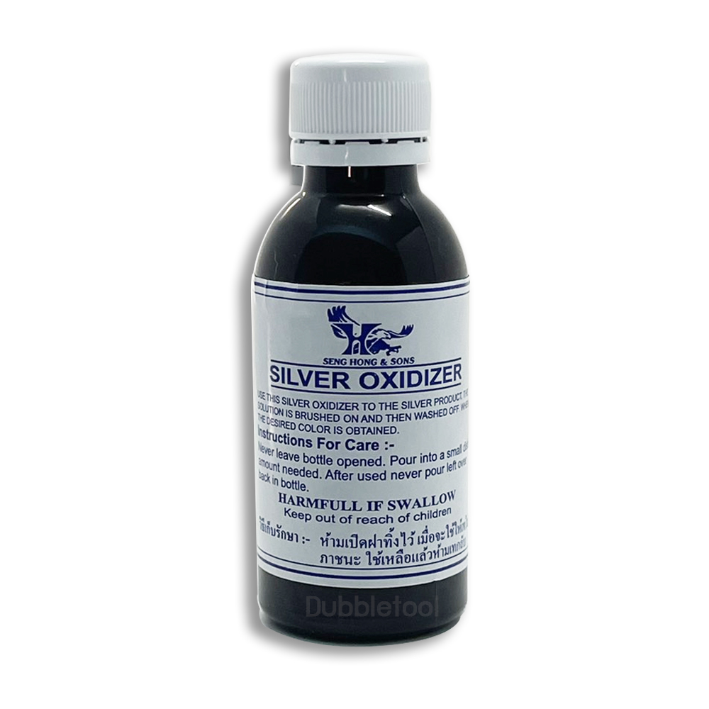 น้ำยารมดำเครื่องเงิน Silver Oxidizer 60cc