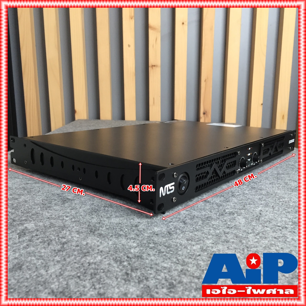 NTS D-3202 poweramp เพาเวอร์แอมป์ เครื่องขยายเสียง 480W x 2 ที่ 4 OHM D3202 D 3202 เอไอ-ไพศาล
