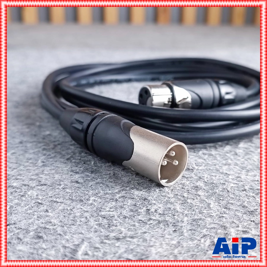 3เมตร AMPHENOL สาย XLRผู้-เมีย 3M CA03-04-C-003 สาย cannon ผู้ ออก cannon เมีย สายสัญญาณ XLR ผู้ - XLR เมีย ความยาว3เมตร เอไอ
