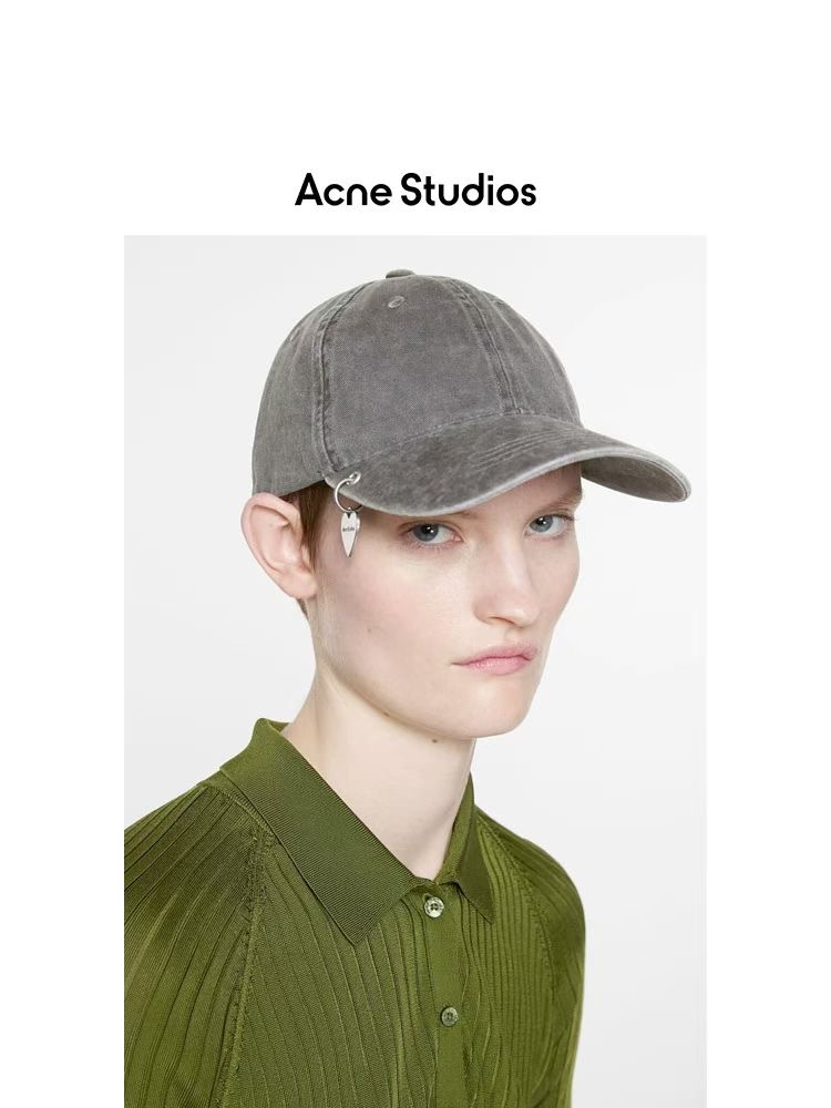**do** หมวกแคป Acne Studios TWILL CAP PENDANT ใส่ได้ ชาย หญิง สินค้าใหม่ ของแท้