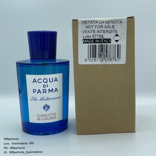 น้ำหอม แท้100% Chinotto di Liguria Acqua di Parma for women and men 150ml Tester