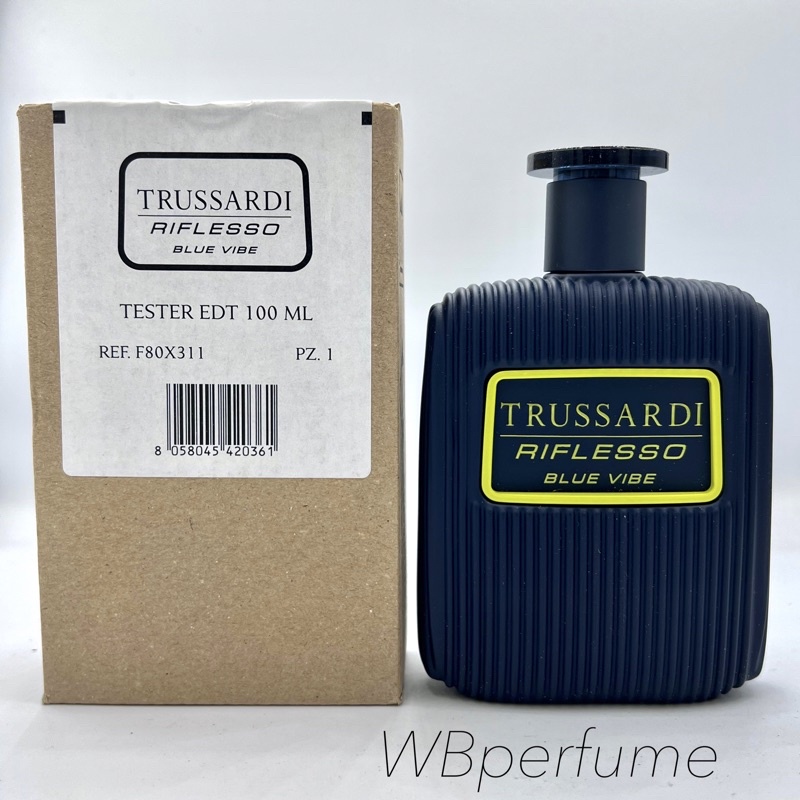 น้ำหอม แท้100% Riflesso Blue Vibe Trussardi for men 100ml Tester