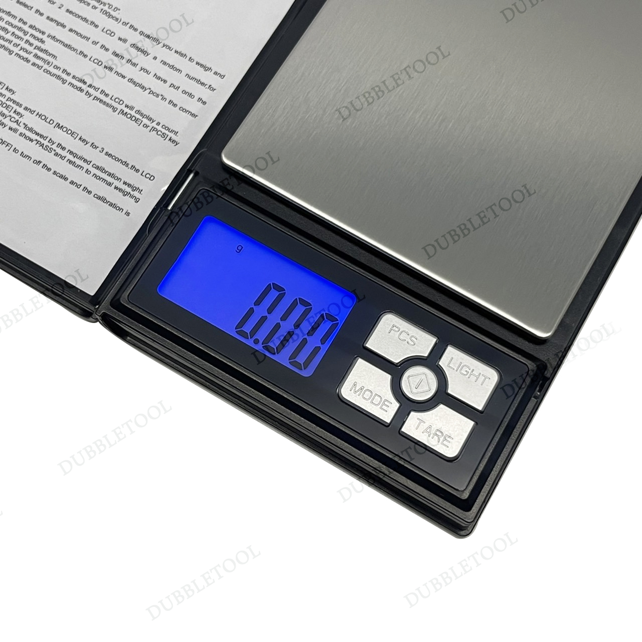 เครื่องชั่งดิจิตอล รุ่น Notebook 500g 0.01g เครื่องชั่งทองดิจิตอลแบบพกพา