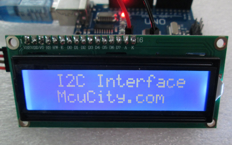 I2C LCD1602 16x2 Serial LCD-Module Display for Arduino (BLUE)