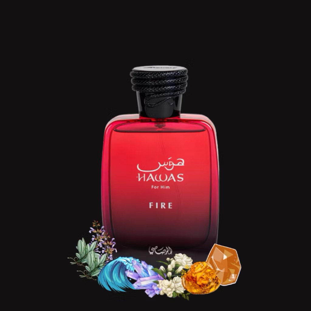 ￼น้ำหอม Hawas Fire Rasasi for him edp 100ml