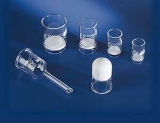 Filter Crucibles /sinter glass crocible por 1/2/3/4/5, 30 ml - 50 ml, Robu - Germany