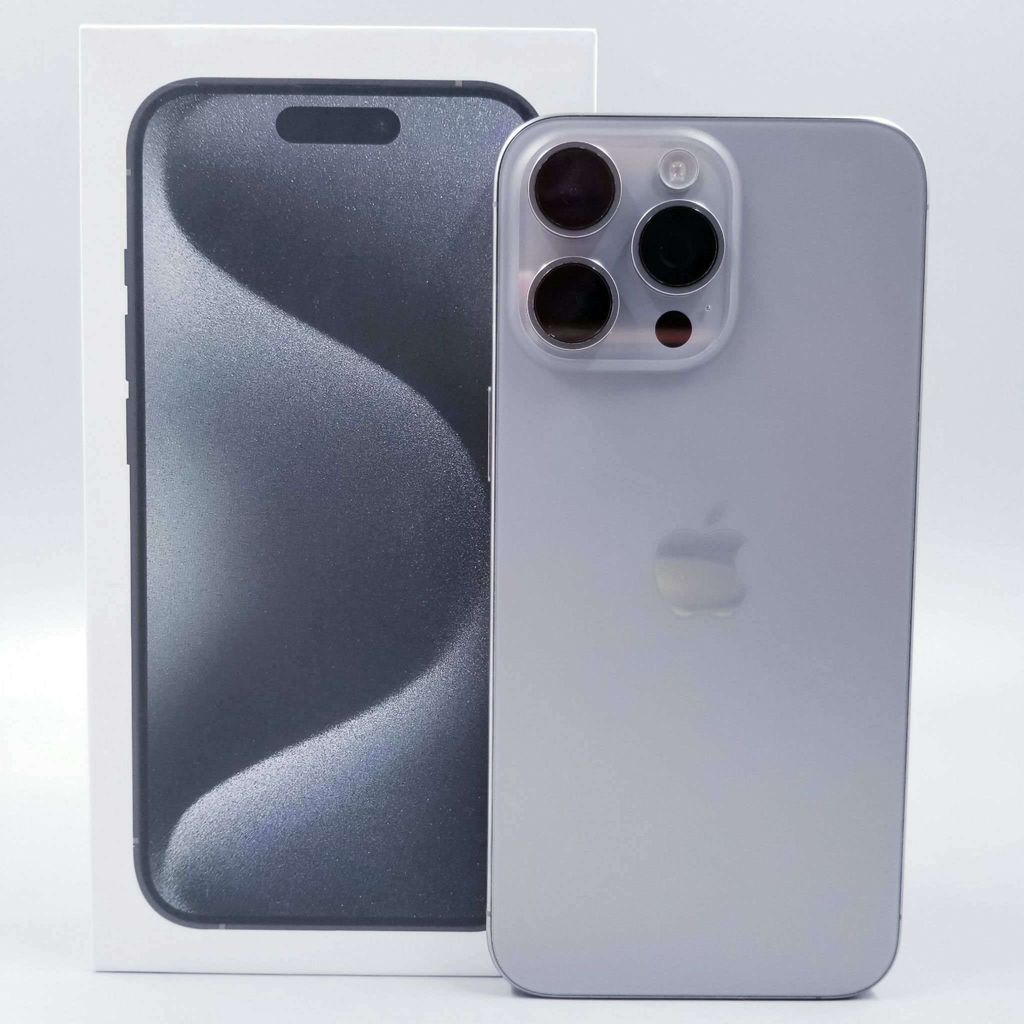 ⚪ iPhone 15 Pro Max 256GB Natural Titanium ⚪⚪ 15 Pro Max #ศูนย์แท้บ สภาพดี ความจุเยอะ ราคาสุดคุ้ม ⚪
