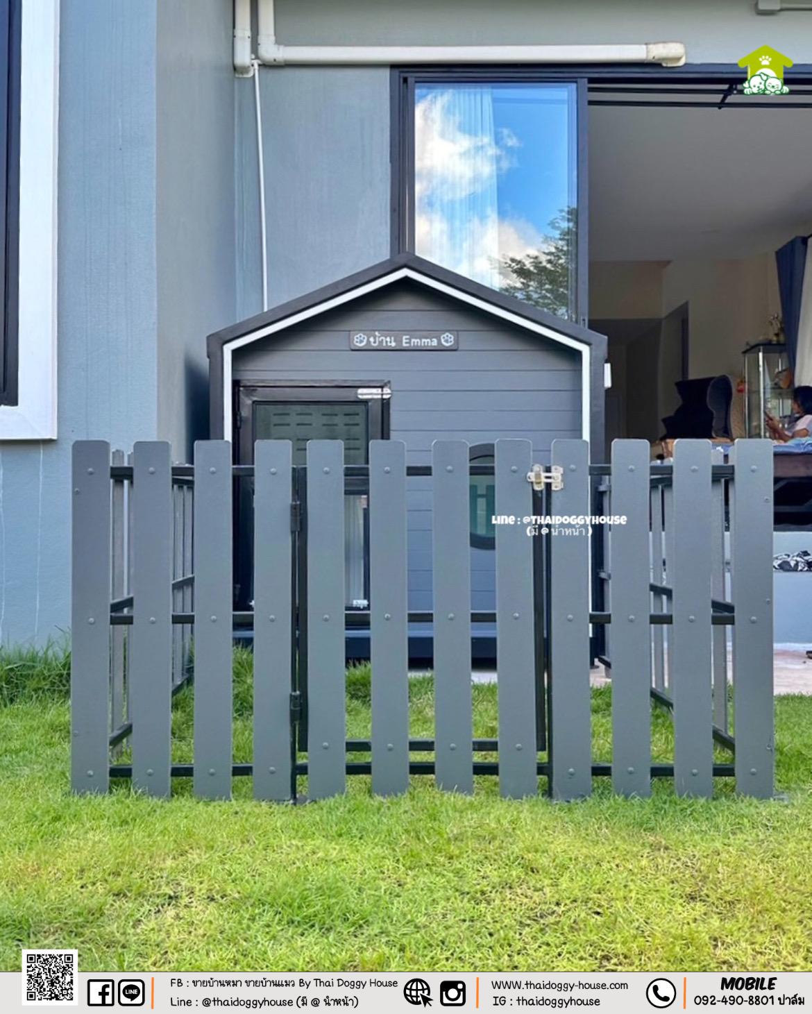 บ้านหมา บ้านแมว "𝐍𝐎𝐑𝐃𝐈𝐂 𝐒𝐓𝐘𝐋𝐄 𝐁𝐘 𝐓𝐇𝐀𝐈 𝐃𝐎𝐆𝐆𝐘 𝐇𝐎𝐔&#x