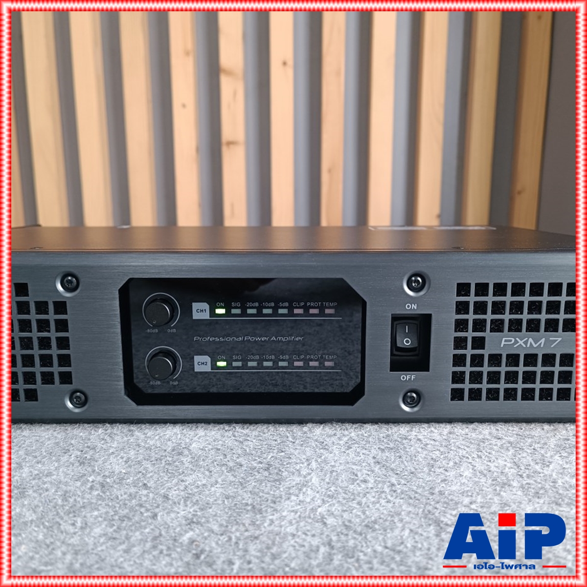 เพาเวอร์แอมป์ Soundstandard PXM-7 POWERAMP POWERAMP PXM7 เครื่องเสียง PMX 7 แอมป์ AMP เพาเวอร์ โรงงานเดียวกับ SAE เอไอ-ไพศาล +++