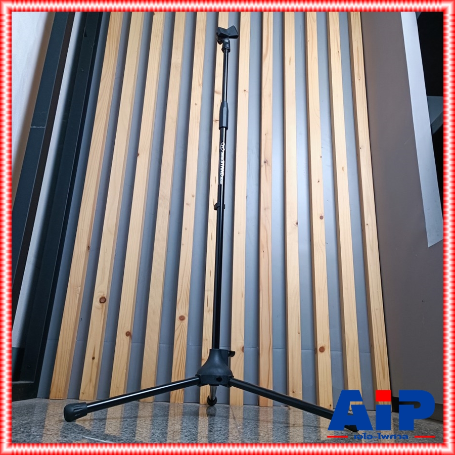 SUPERLUX MS-208/BK ขาตั้งไมค์ตรง พร้อมคอจับไมค์ ขาตั้งไมค์ตั้งพื้น MS208 BK ขาตั้งไมค์ MS 208 ขาตั้งไมค์โครโฟน ขาไมค์