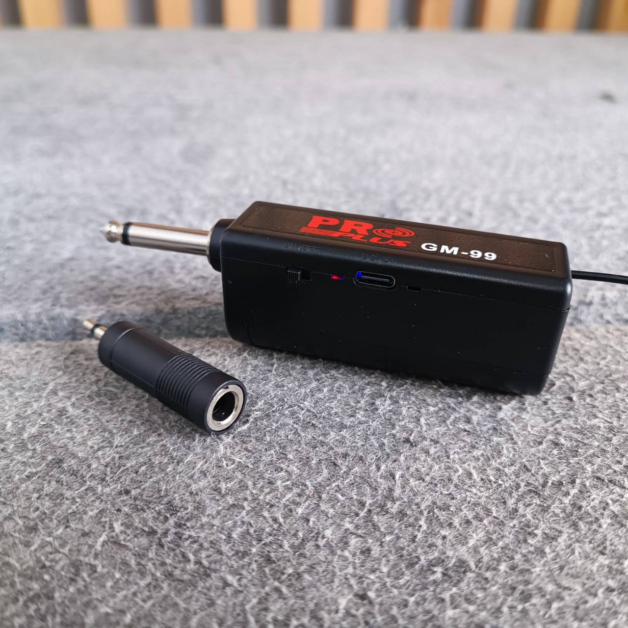 PROPLUS GM-99 ไมค์ลอยคู่ 2.4G ตัวรับเล็ก GM 99 ความถี่ใหม่ กสทช โปรพลัส ใช้ถ่าน AA pro plus GM99 เอไอ-ไพศาล