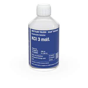 KCl 3 mol/L Electrolyte Solution, 250 ml -METTLER TOLEDO™