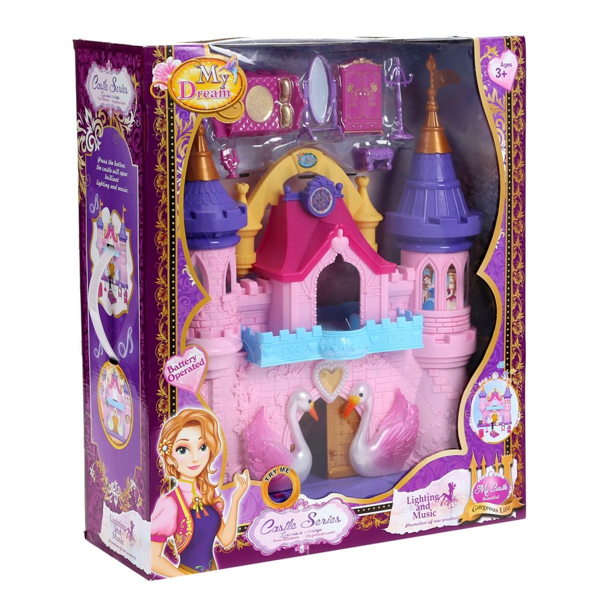 SG-29002 ของเล่นปราสาทเจ้าหญิงมีเสียงไฟ กล่องใหญ่