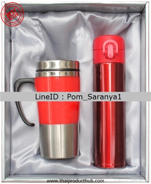 U95-032-CP-001_ชุดกิ๊ฟเซ็ทกระติกเก็บอุณภูมิ, กิ๊ฟเซ็ทกระติกน้ำโลหะ, กิ๊ฟเซ็ทกระติกและแก้วน้ำเก็บร้อนเย็นของพรีเมี่ยม, ของที่ระลึก