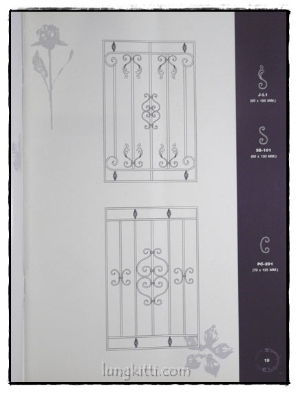 เหล็กดัดอิตาลี (ITALIAN WROUGHT IRON) 016774