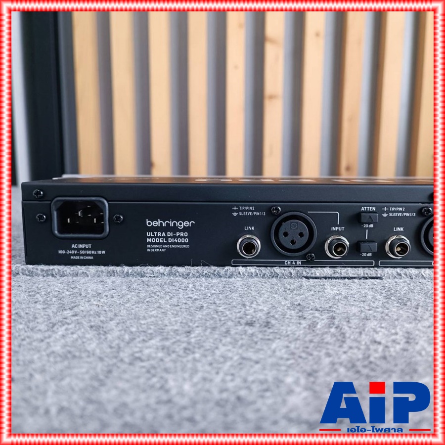 BEHRINGER DI4000 V2 ULTRA DI DI 4000 DI-4000 Professional 4-= Channel Active DI-Box +++