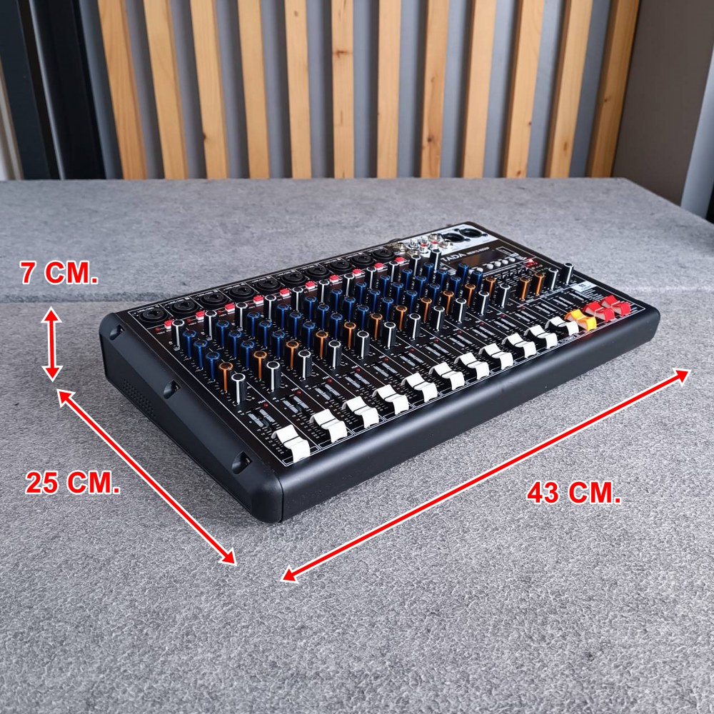 TADA NEW12-99DSP MIXER มิกเซอร์12 แชนแนล Bluetooth บลูทูธ เอฟเฟคแท้ ธาดา NEW12 99DSP เอไอ-ไพศาล