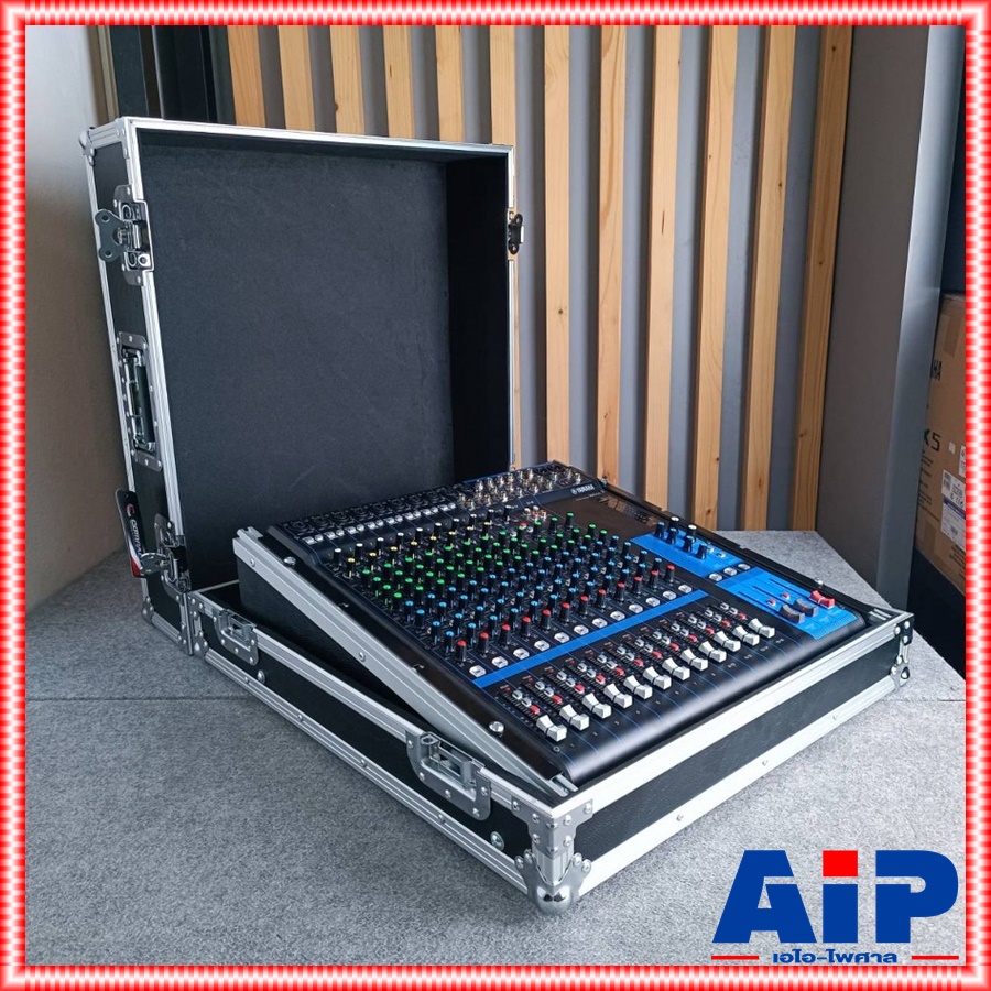 COMPACT RACK YAMAHA MG-16XU และ ใส่ มิกเซอร์ รุ่นอื่นๆ ที่มีปีกยึด กว้าง 19นิ้วได้ ยึดปีก ไม่มีช่องเก็บ สีดำ COMPACT(คอมแพ็ค) เอไอ-ไพศาล