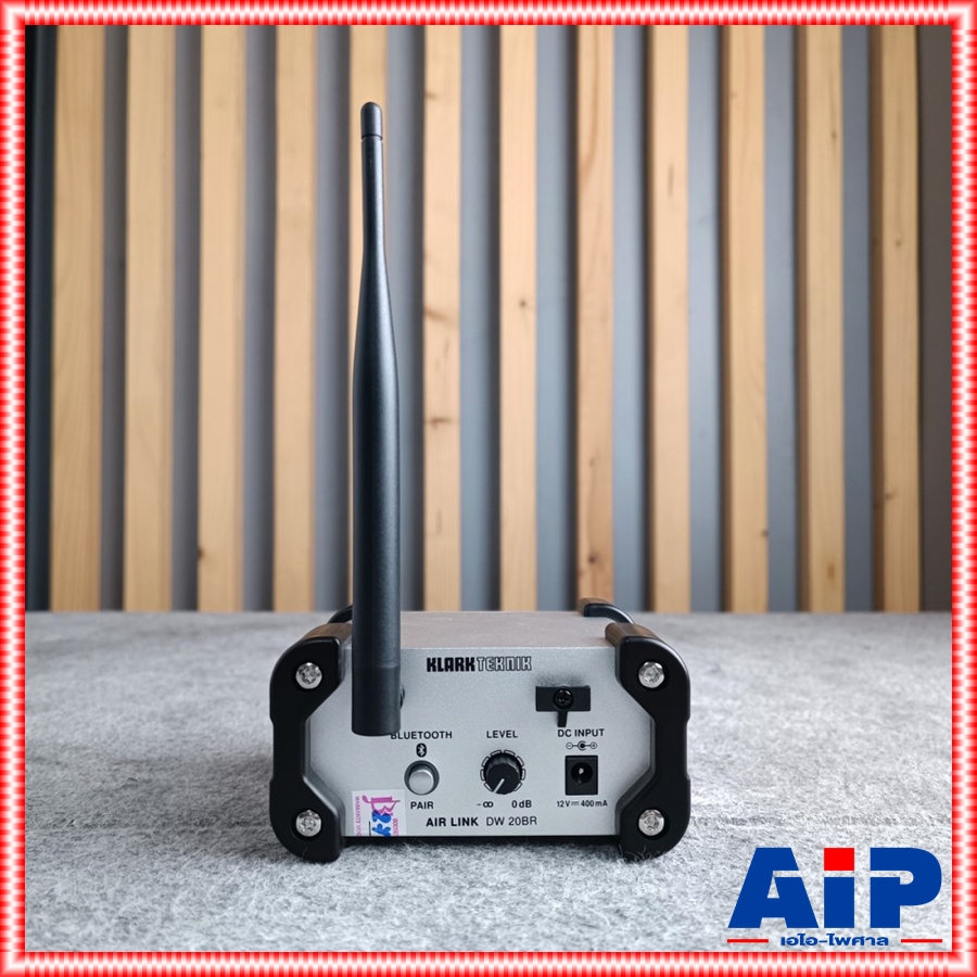 KLARK TEKNIK DW-20BR เครื่องรับสัญญาณ Bluetooth แบบสเตอริโอ เชื่อมต่อได้ไกล 100ฟุต DW 20 BR เอไอ-ไพศาล+++