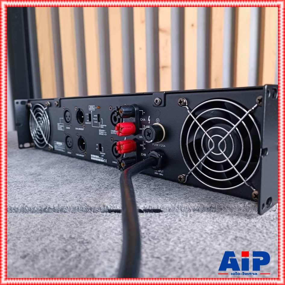 NTS MI5500 POWERAMP เอ็นทีเอส ขยาย เพาเวอร์ เครื่องขยายเสียง แอมป์ MI 5500 power amp เอไอ-ไพศาล