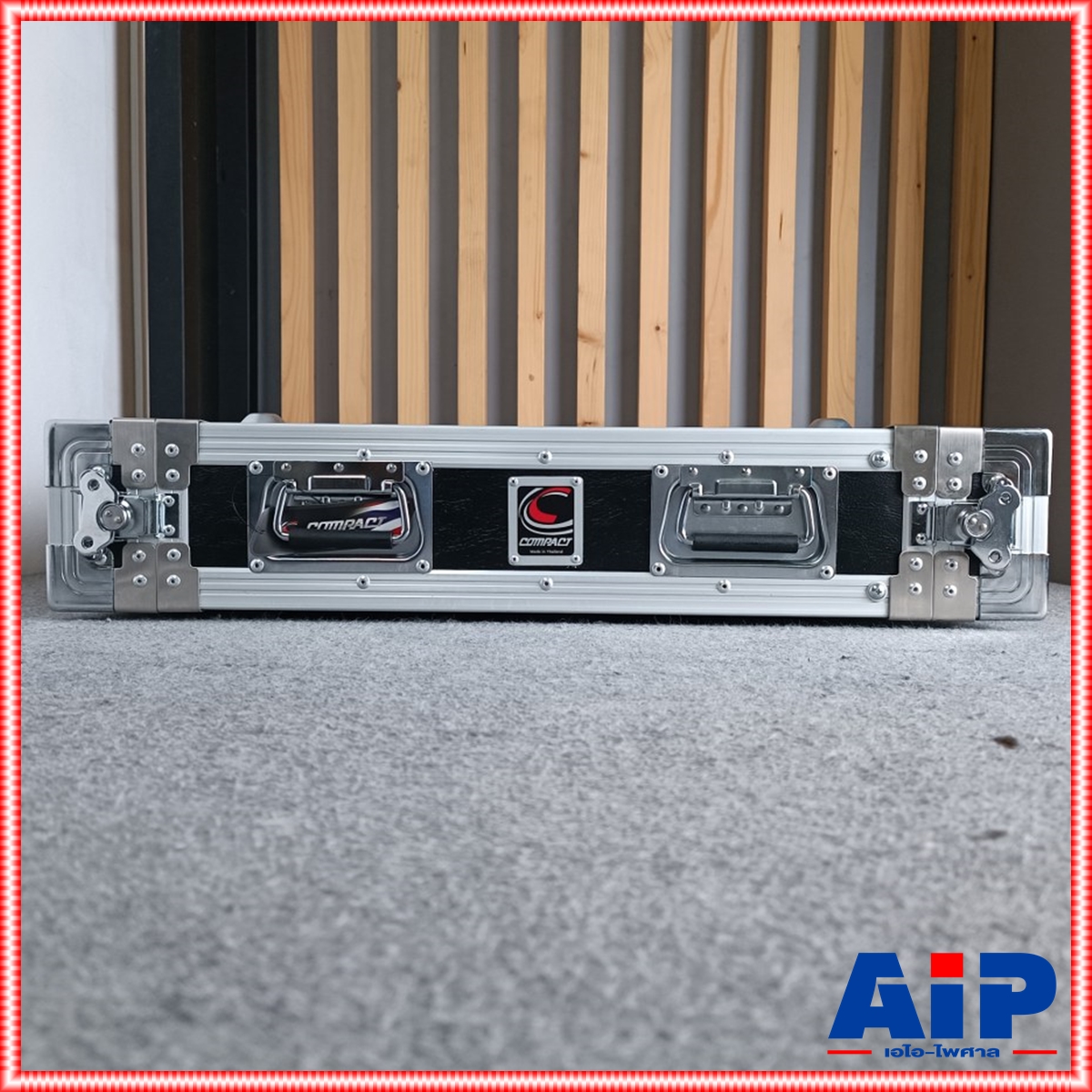 COMPACT B-2U สีดำ RACK ลึก21นิ้ว แร็ค B2U B 2U แร็คสีดำ แร็คลึก21นิ้ว RACK2U RACKสีดำ RACKCOMPACT เอไอ-ไพศาล