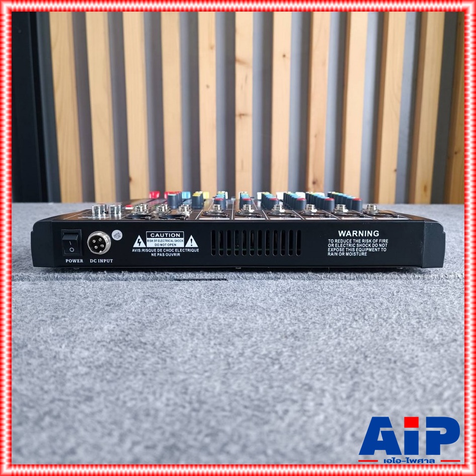 HOTROCK CT-60S MIXER เครื่องปรับแต่งเสียง สเตอริโอ มิกเซอร์ 6 ช่อง BLUETOOTH USB MP3 เอ็ฟเฟ็คแท้ ฮอทร็อค CT 60S CT60S เอไอ-ไพศาล