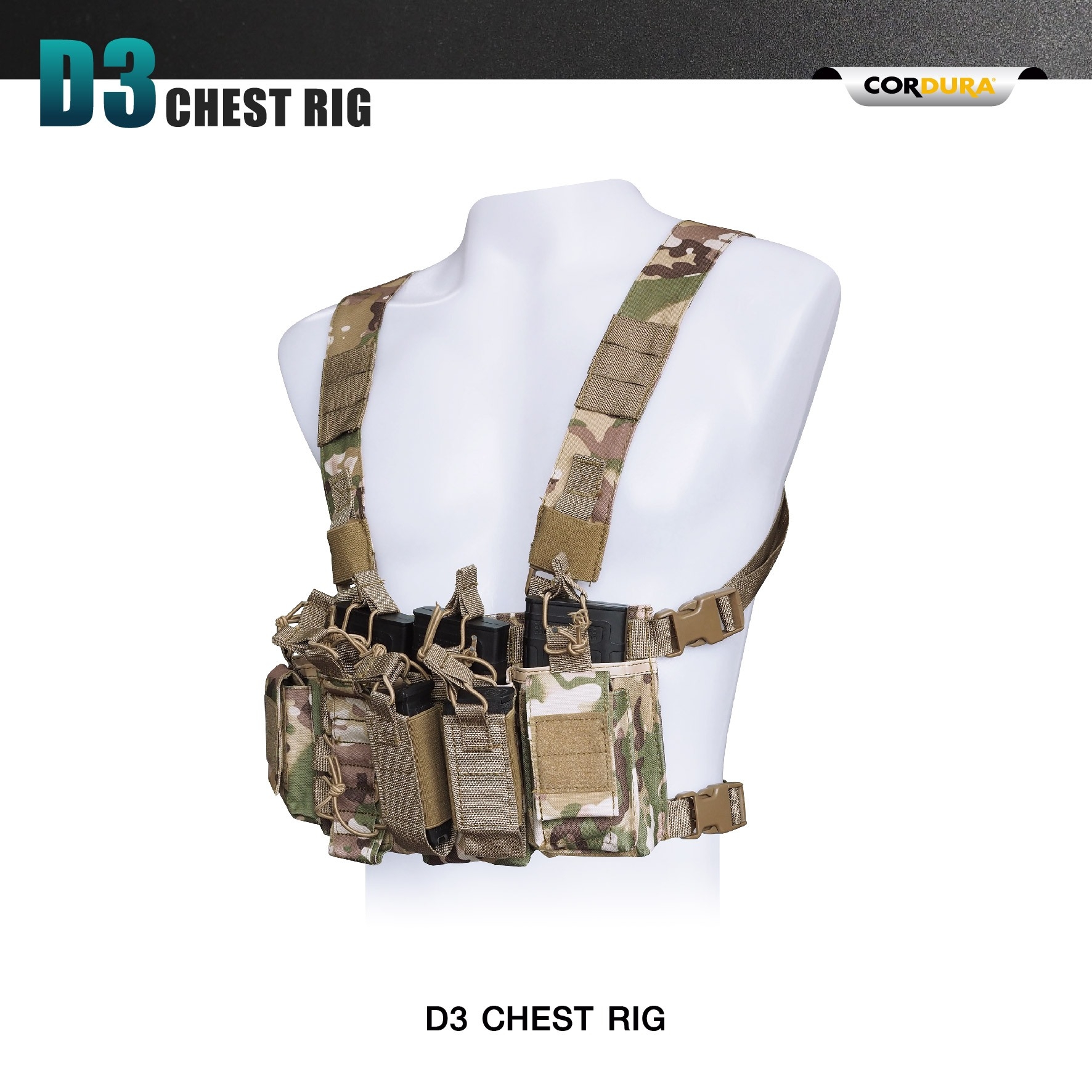 D3 Chest Rig (Cordura)