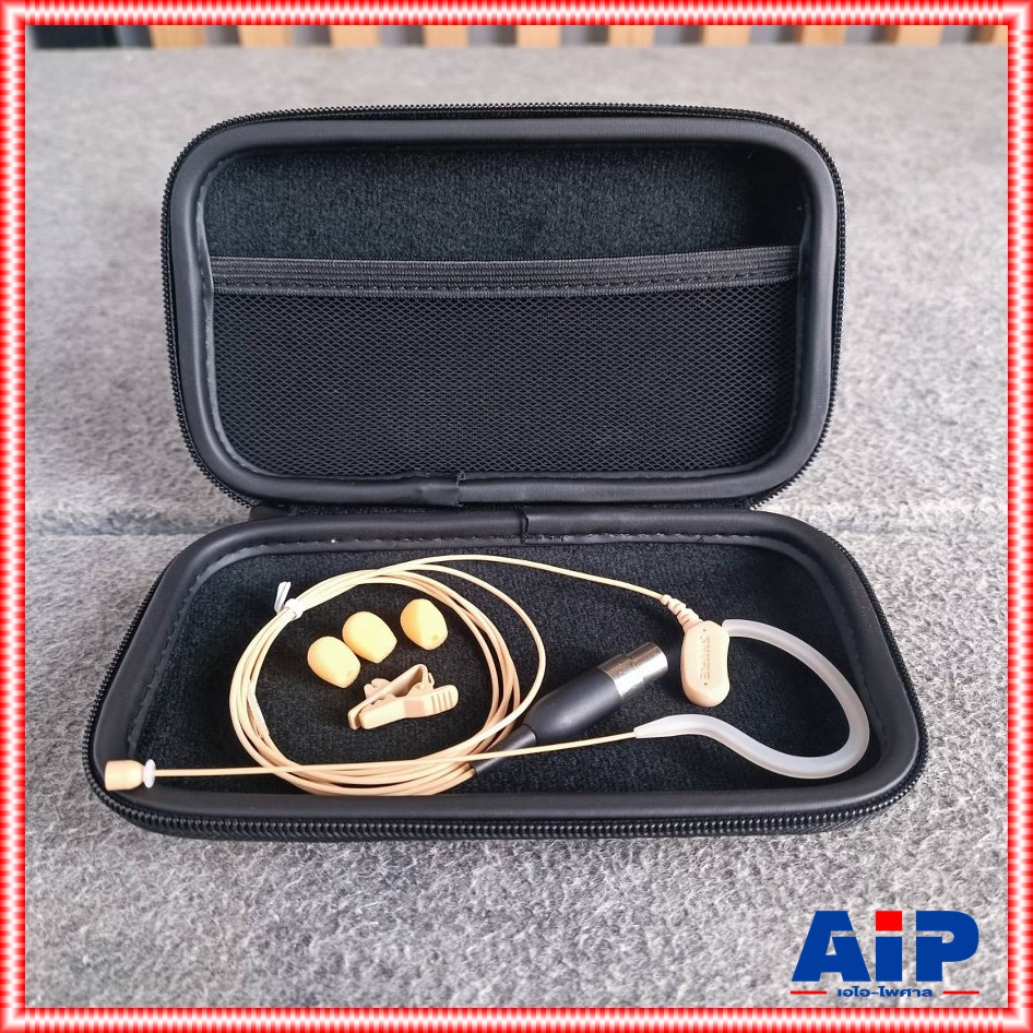 SHURE MX153T/O-TQG ไมค์เกี่ยวคล้องหู ไมโครโฟนแบบครอบหูเดี่ยวขนาดเล็ก Earset Headworn Microphone MX153T/O TQG MX153T/OTQG เอไอ-ไพศาล +++