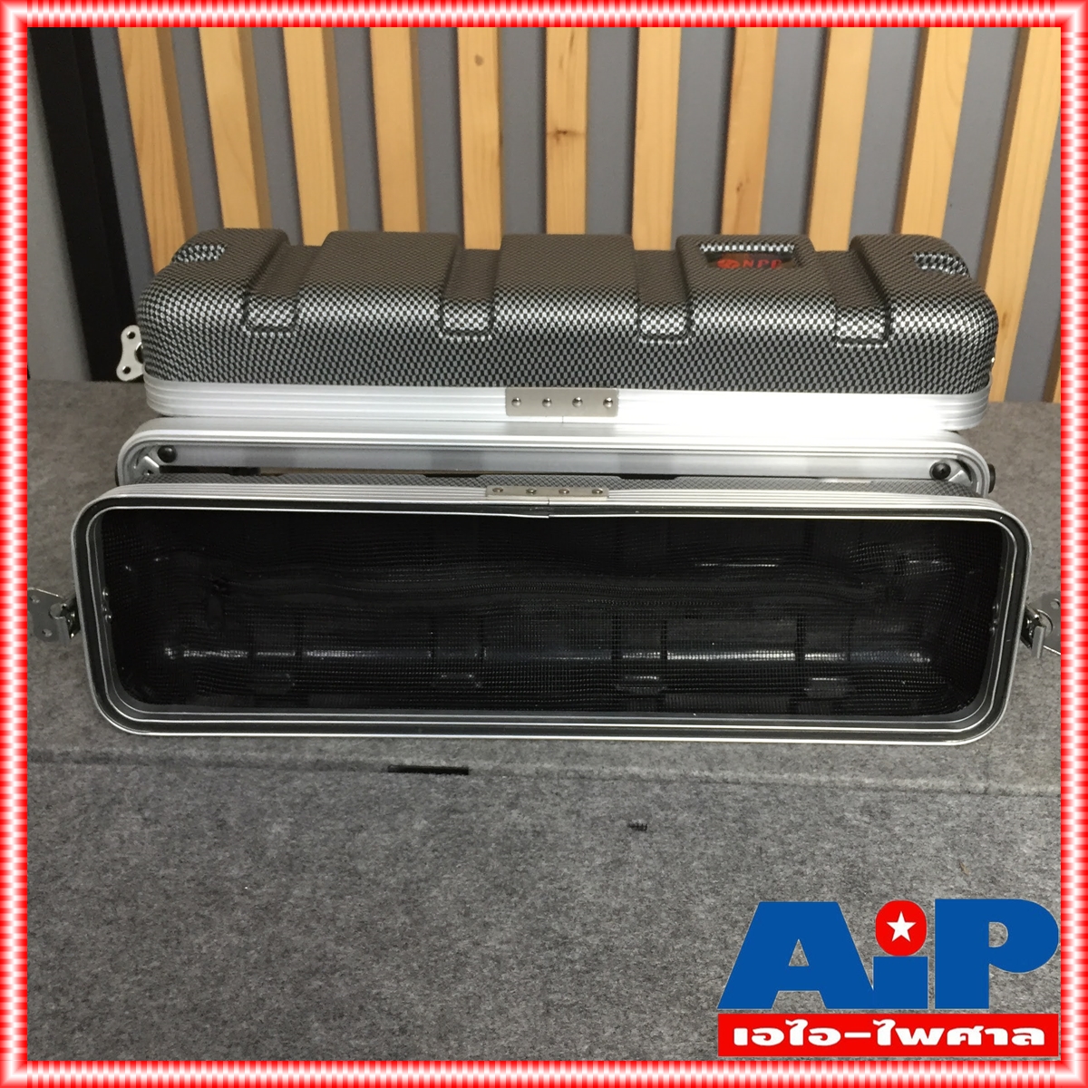 NPE ABS2US KEVLAR เคฟล่า ลึก9นิ้ว RACK ABS 2U 9นิ้ว แร็คเครื่องเสียง กล่องเก็บเครื่องเสียง แร็คABS แร็ค เครื่องเสียง