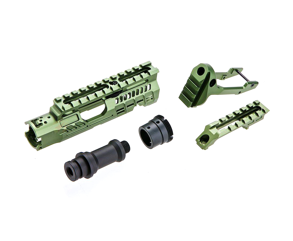 5KU ACTION ARMY AAP 01 CARBINE KIT (TYPE B) - GREEN