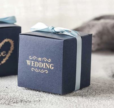 กล่องกระดาษ Diy กล่องกระดาษใส่ช็อคโกแลต แบบสวย ๆ กล่องใส่ของชำร่วย งานแต่งงาน ตกแต่งงาน 994659