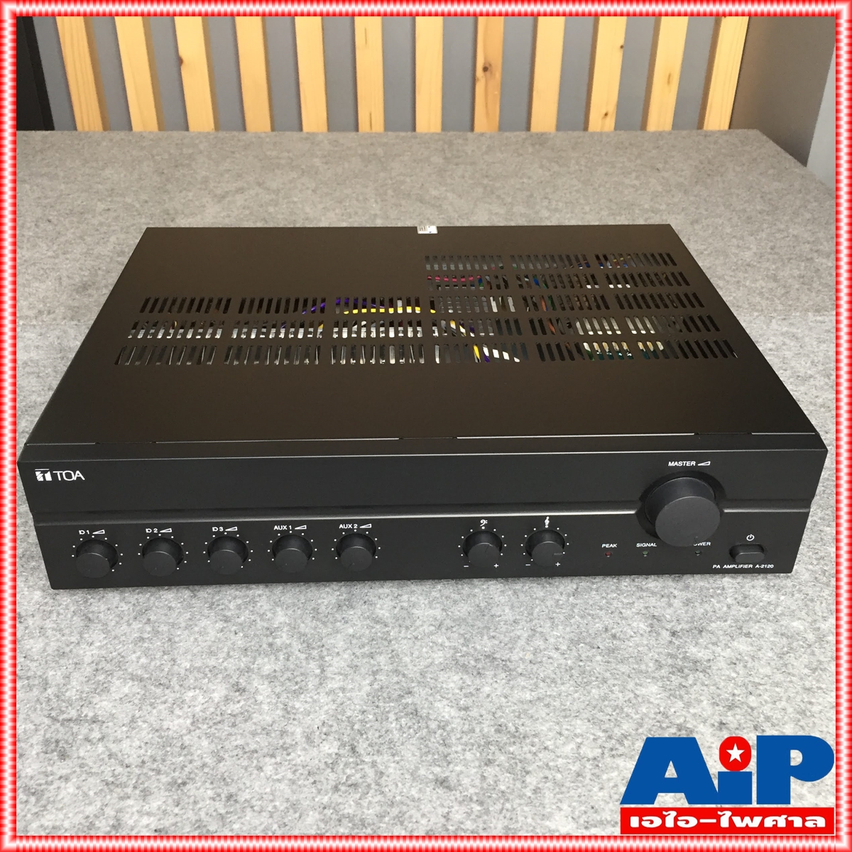 TOA A-2120H AMPLIFIER เครื่องขยายเสียง A 2120H A2120H AMP amp แอมป์ แอมป์TOA เครื่องเสียง เอไอ-ไพศาล